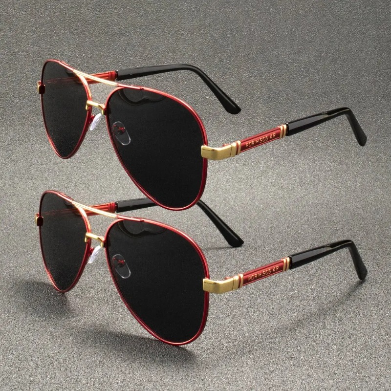 1/2PCS Retro Polarized Sunglas - Metal Photo Panel review and price