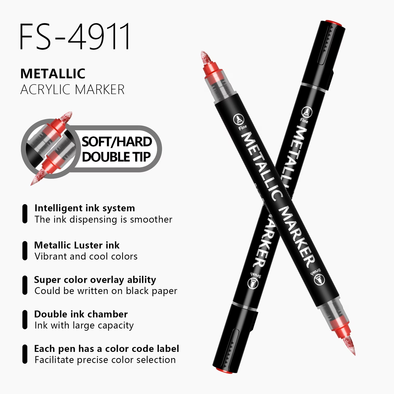 Flysea 12/24 Color Metallic Ac - Copic Marker Classic review and price
