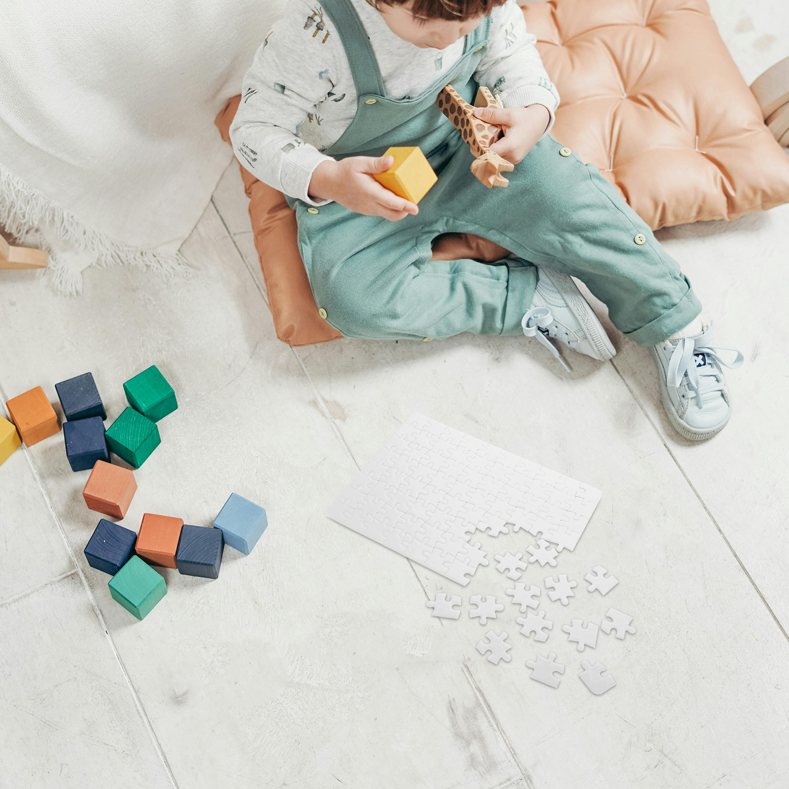 4Sheets Blank Puzzle Pieces fo - Puzzle Blank White review and price