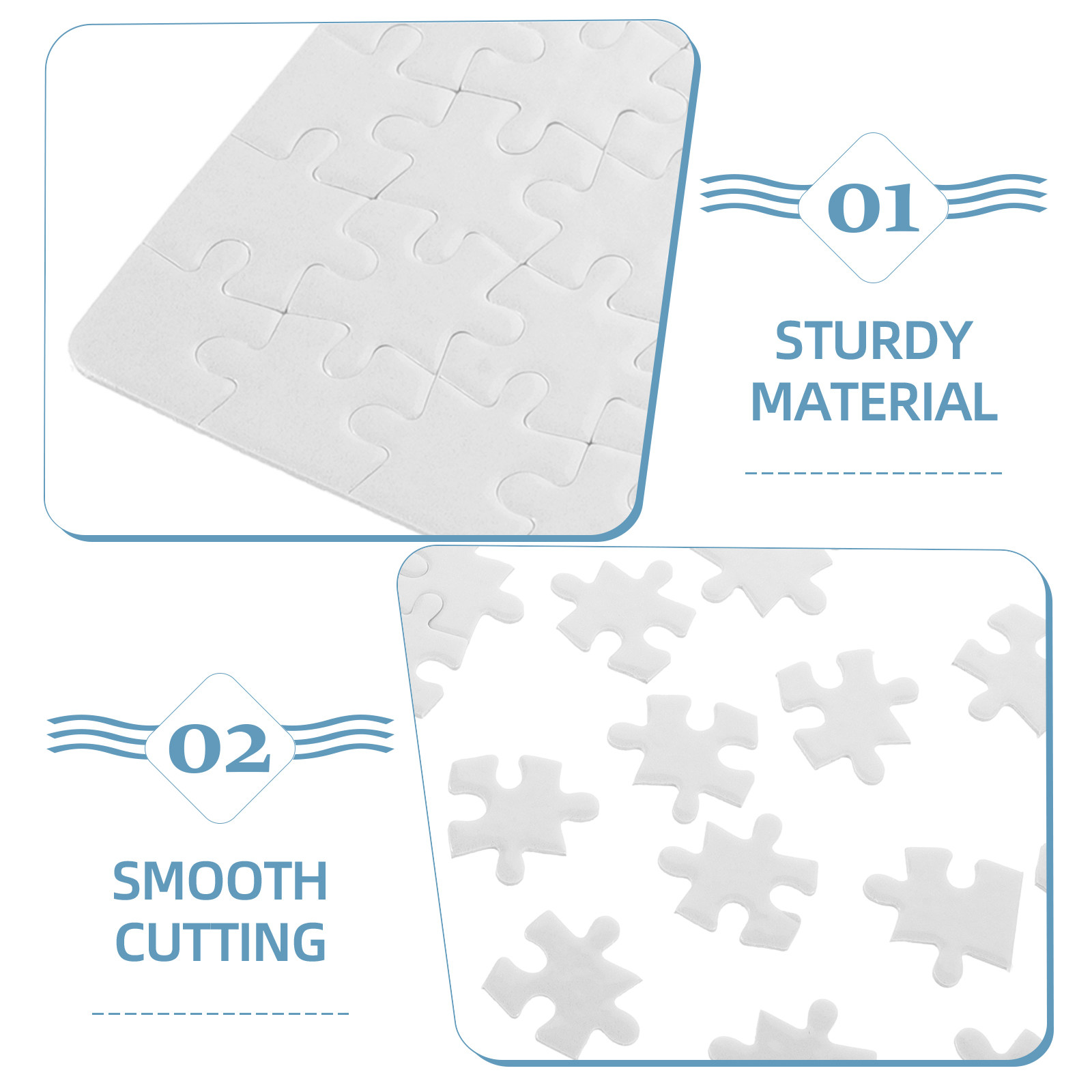 4Sheets Blank Puzzles for Subl - Puzzle Blank White review and price